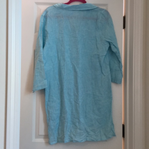 100% Linen Swim Cover up - Picture 4 of 4